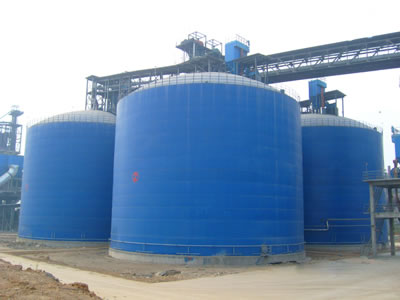 安陆水泥钢板库改造