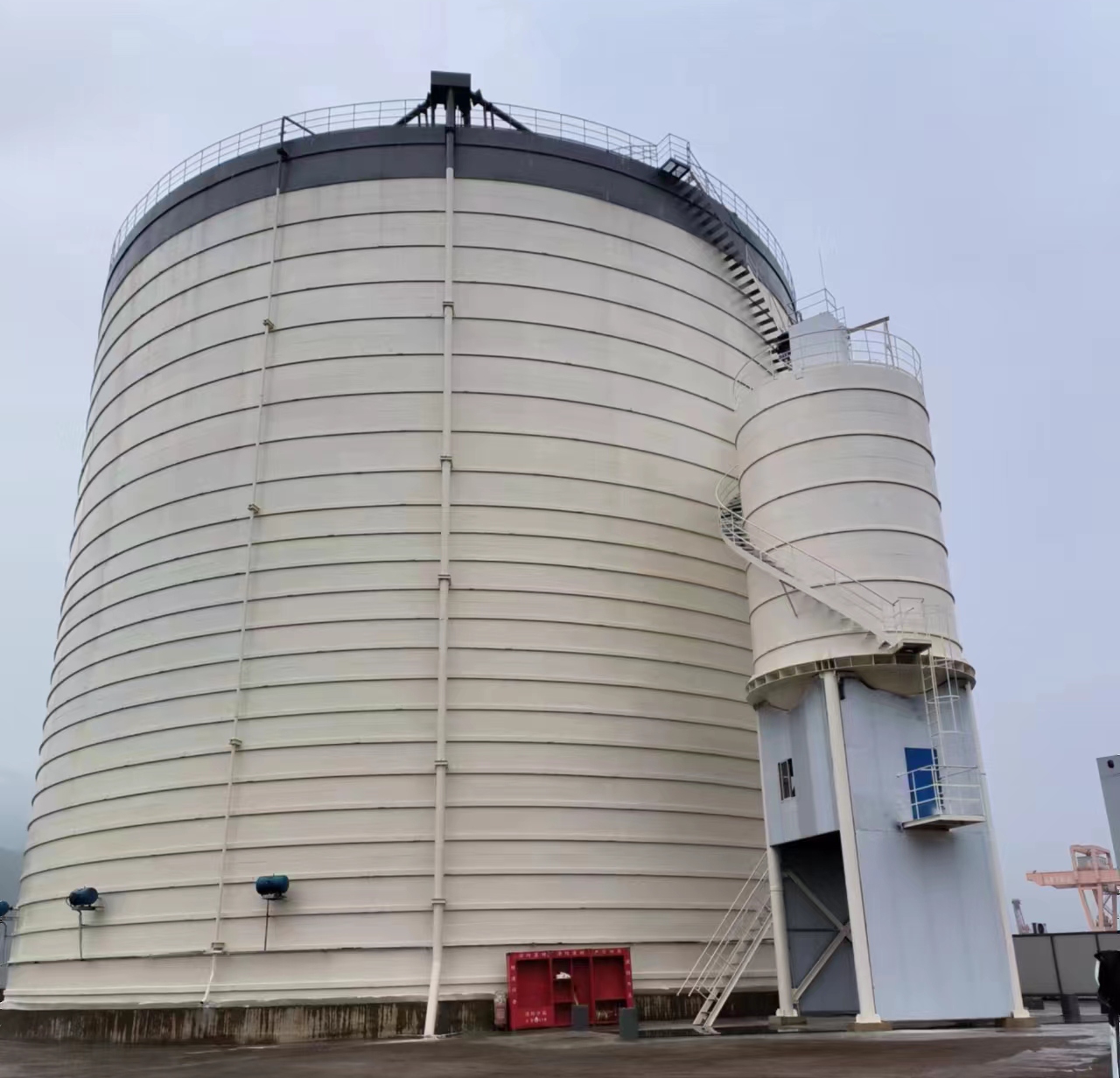 安陆10万吨水泥钢板库