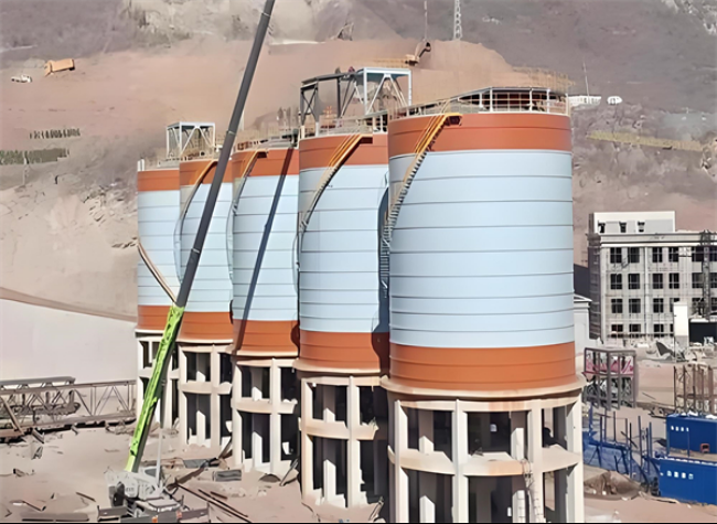 安陆高架钢板仓